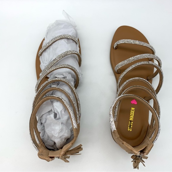 Steve Madden J-Twirl Rhinestone Sandal - Picture 9 of 16